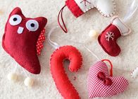 Christmas Hanging Decoration Crafts Using Felt Soft Environmentally Friendly Material