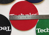 7 Inch Custom Printed Make Turntable 3mm Felt Slip Mat