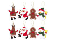 Hanging Decorative Kids 10CM Felt Christmas Ornaments