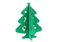 DIY Educational Xmas 18CM 3d Felt Christmas Tree Toy For Kids