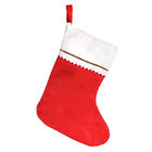 Red And White EN79 3MM Felt Christmas Sock Ornaments