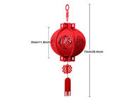 Red Fu 3D Puzzle Felt Lantern For Festival Decorations