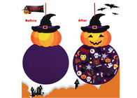 Diy 50 Ornaments 6.4 Ounces Felt Holiday Decorations Halloween Pumpkin Witch