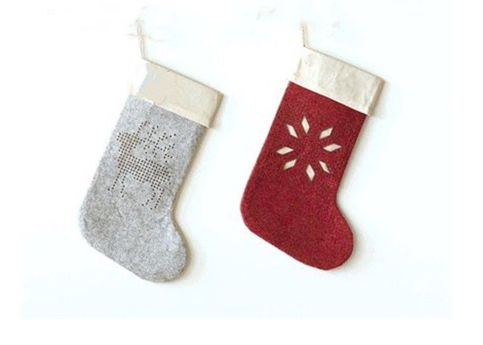 50*25 Cm Soft Felt Fabric Crafts Christmas Decoration Customized Pattern