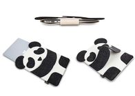 Cute Design Panda Pattern Felt Laptop Bag Custom Size Colour EN71 Approval