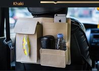 Anti Kicking Car Seat Back Storage Bag Water Resistant Easy Cleaning