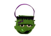 Unique Design Trick Or Treat Felt Bags With A Reinforced Handle And Bottom