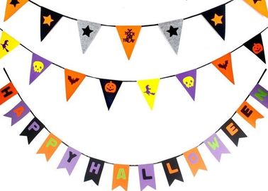 OEM 43 Colors Felt Holiday Decorations Halloween Garland For Halloween