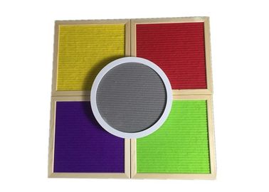 Multicolor Felt Fabric Crafts Changeable Colorful Diy Felt Letter Board