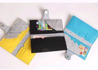 Multiple Color Felt Fabric Bags 10*19 Cm Customized Pattern And Logo