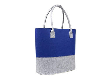 Eco-Friendly Ladies Felt Shopping Bag Leisure Stitching Design Multiple Color