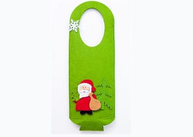 40*14 Cm Environmental Protection Material Felt Wine Bag Felt Fabric Bags For Christmas