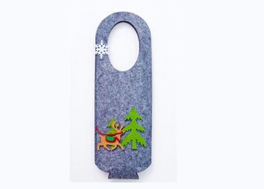 40*14 Cm Environmental Protection Material Felt Wine Bag Felt Fabric Bags For Christmas