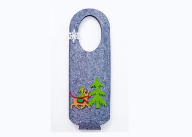 40*14 Cm Environmental Protection Material Felt Wine Bag Felt Fabric Bags For Christmas