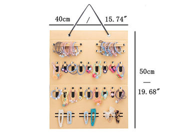 Double Layer Hair Clips 40*50cm Felt Wall Organizer