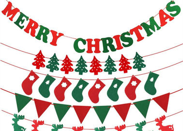 6 Set 55 PCS Merry Christmas And Happy New Year Banner