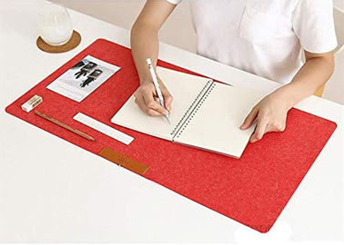 Non Slip Desk Mat Protector 32*63cm Felt Mouse Pad