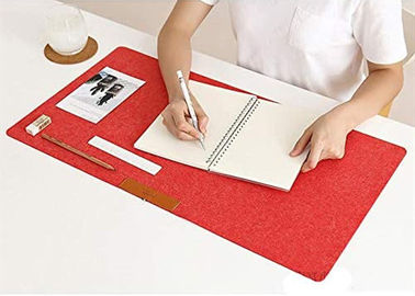 Non Slip Desk Mat Protector 32*63cm Felt Mouse Pad