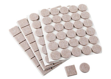 Furniture Wood Floor Protectors 5mm 1 Inch Sticky Felt Pads