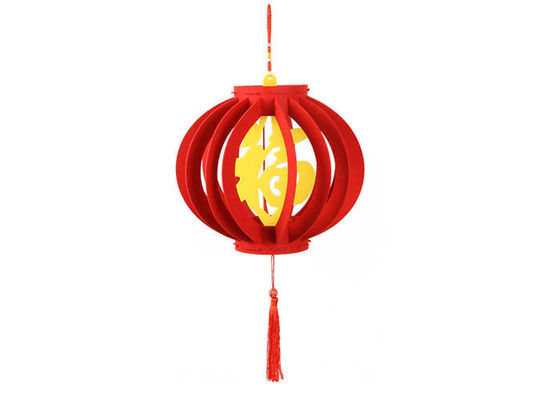 Chinese Festival And Celebration 100pcs Felt Paper Lantern