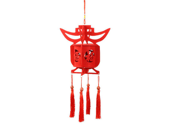 Chinese Festival And Celebration 100pcs Felt Paper Lantern