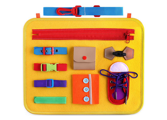 Basic Skills Board Montessori Felt Educational Toys