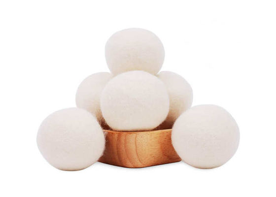 2.76 Inch Handmade No Lint Organic Wool Felt Balls