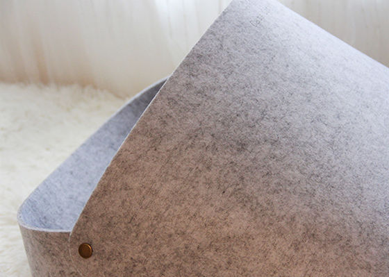 Cat Breathable 3mm Felt Pet Cave Contains A Pad