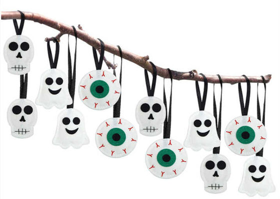 8*8cm 12pcs Handmade Felt Ornaments For Halloween Decorations Party