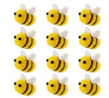 2.7*2.9 Inch Wool Felt Craft Bumble Bee For Jewelry Accessory