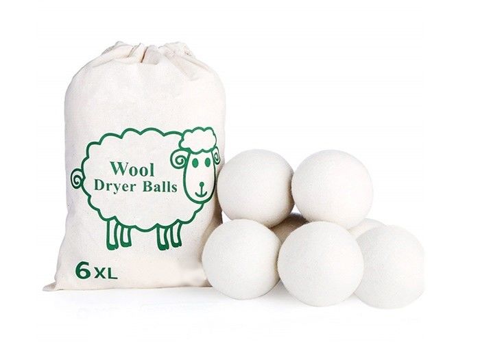 6 Packs Handmade Felted Wool Dryer Balls For Laundry Dryer Machine