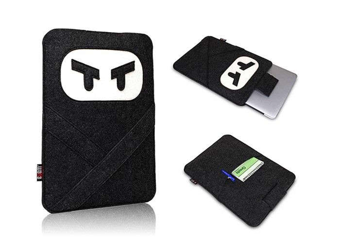 Unique Ninja Design Felt Macbook Pro Sleeve For Teenagers And Children