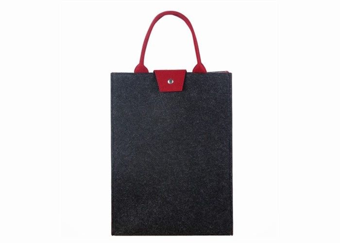 15.6 Inch Felt Laptop Sleeve , Easy Carrying Handbags For Work Office