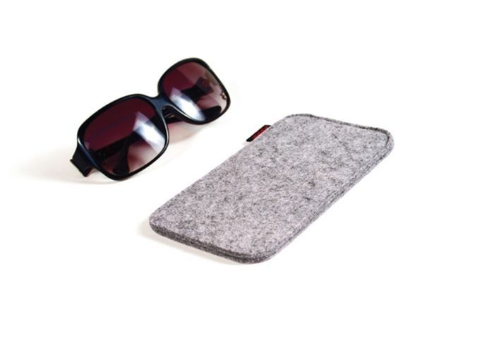 Lightweight 9*18 Cm Felt Fabric Bags For Glasses EN71 Certification