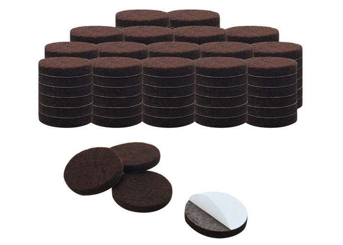 Anti Scratch Floor Protectors 5mm Self Stick Furniture Felt Pads