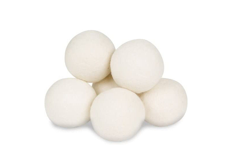 8cm Natural Fabric Softener Felted Wool Dryer Balls